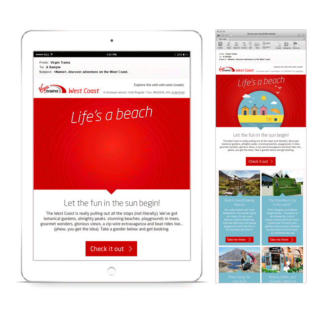 Virgin Trains – Destination Inspiration