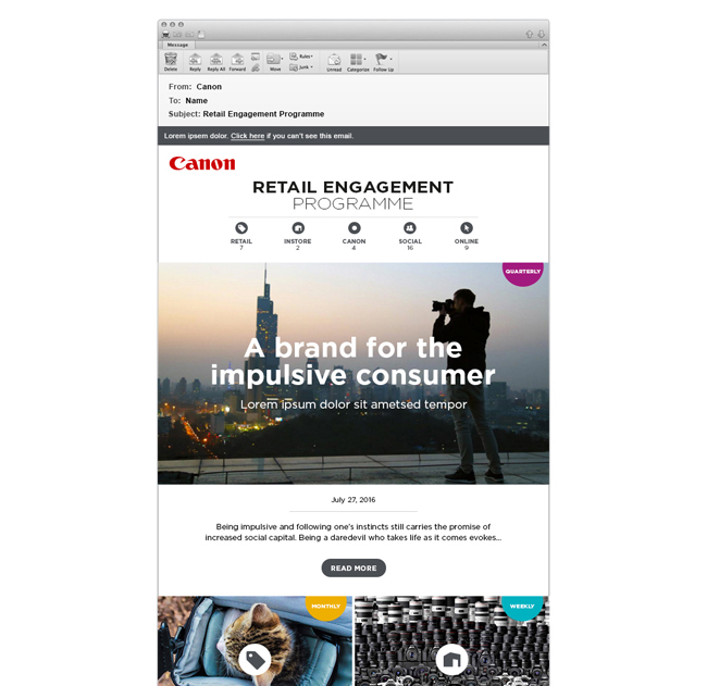 Canon – Thought Leadership Programme